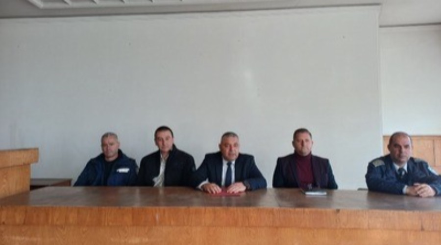 Новия началник на сектор „Охранителна полиция“ в Първо РУ Стара Загора е главен инспектор Георги Найденов